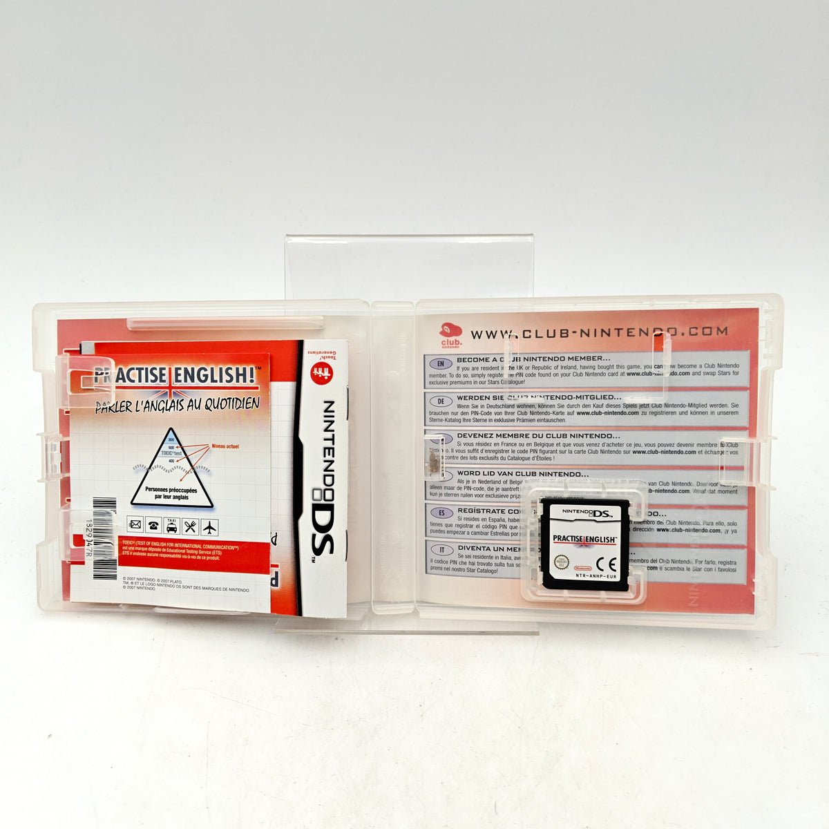 PRATIQUE ENGLISH! PARLER L'ANGLAIS AU QUOTIDIEN - NINTENDO DS
