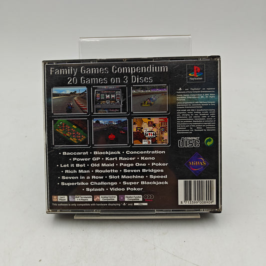 FAMILY GAMES COMPENDIUM - PLAYSTATION 1