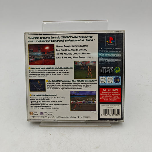 YANNICK NOAH ALL STAR TENNIS '99 - PLAYSTATION 1