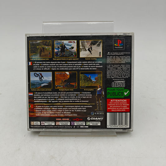 NO FEAR DOWNHILL MOUNTAIN BIKING - PLAYSTATION 1