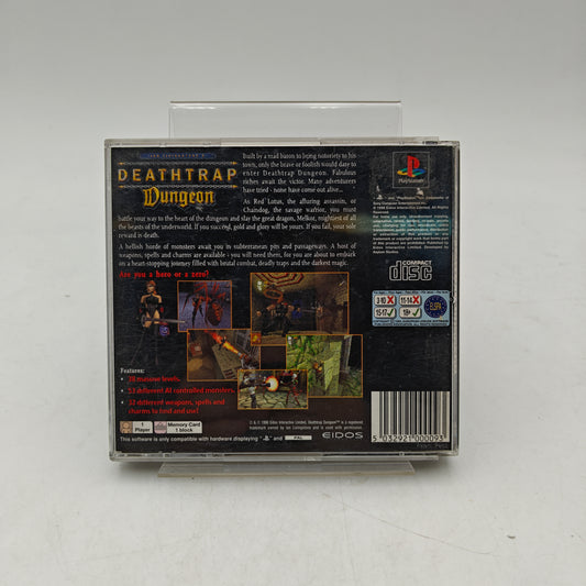 DEATHTRAP DUNGEON - PLAYSTATION 1