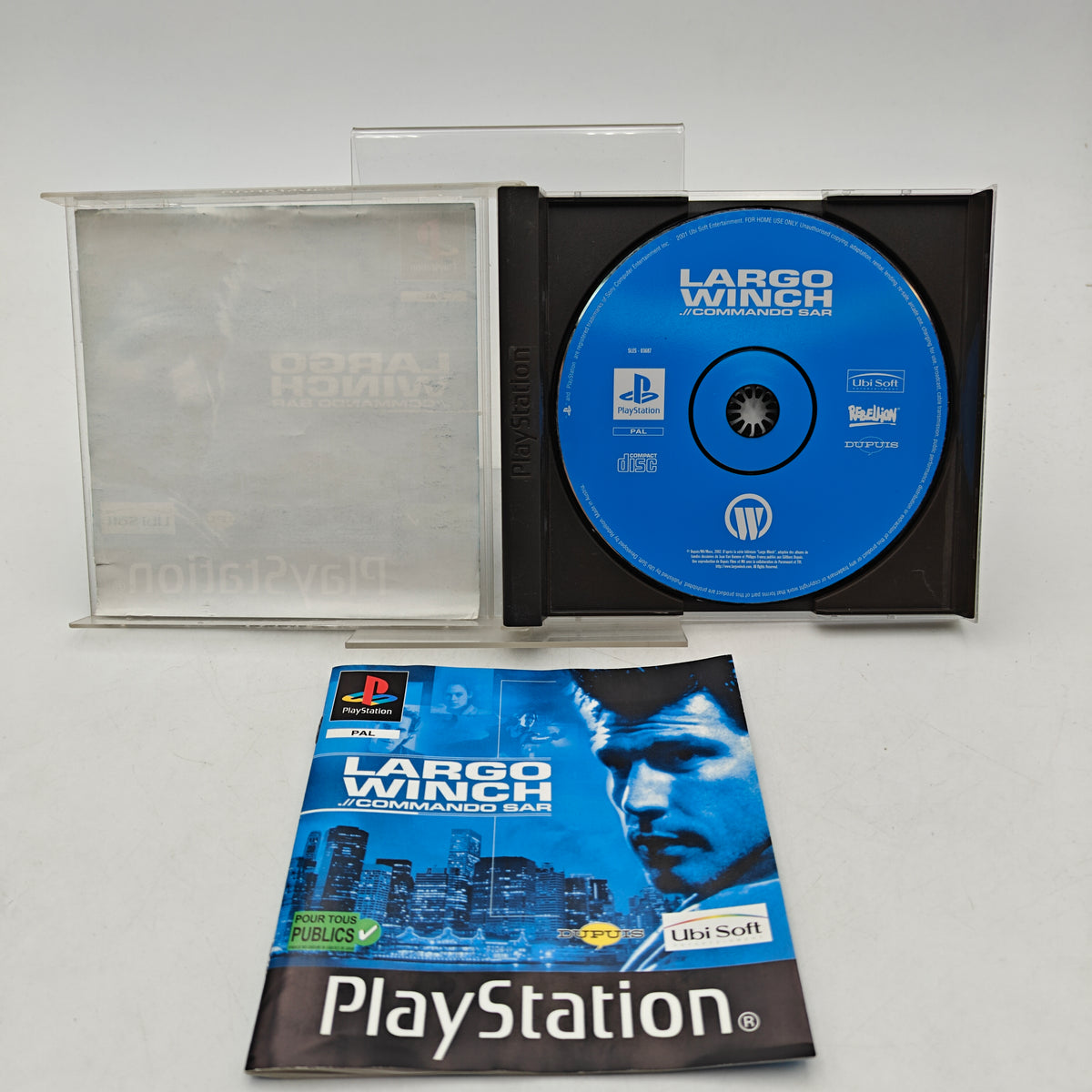 LARGO WINCH : COMMANDO SAR - PLAYSTATION 1