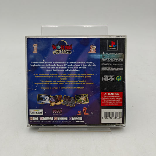 WORMS WORLD PARTY - PLAYSTATION 1