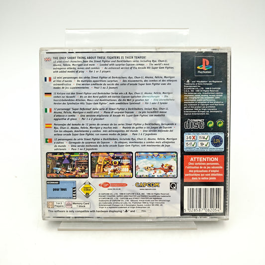 POCKET FIGHTER - PLAYSTATION 1
