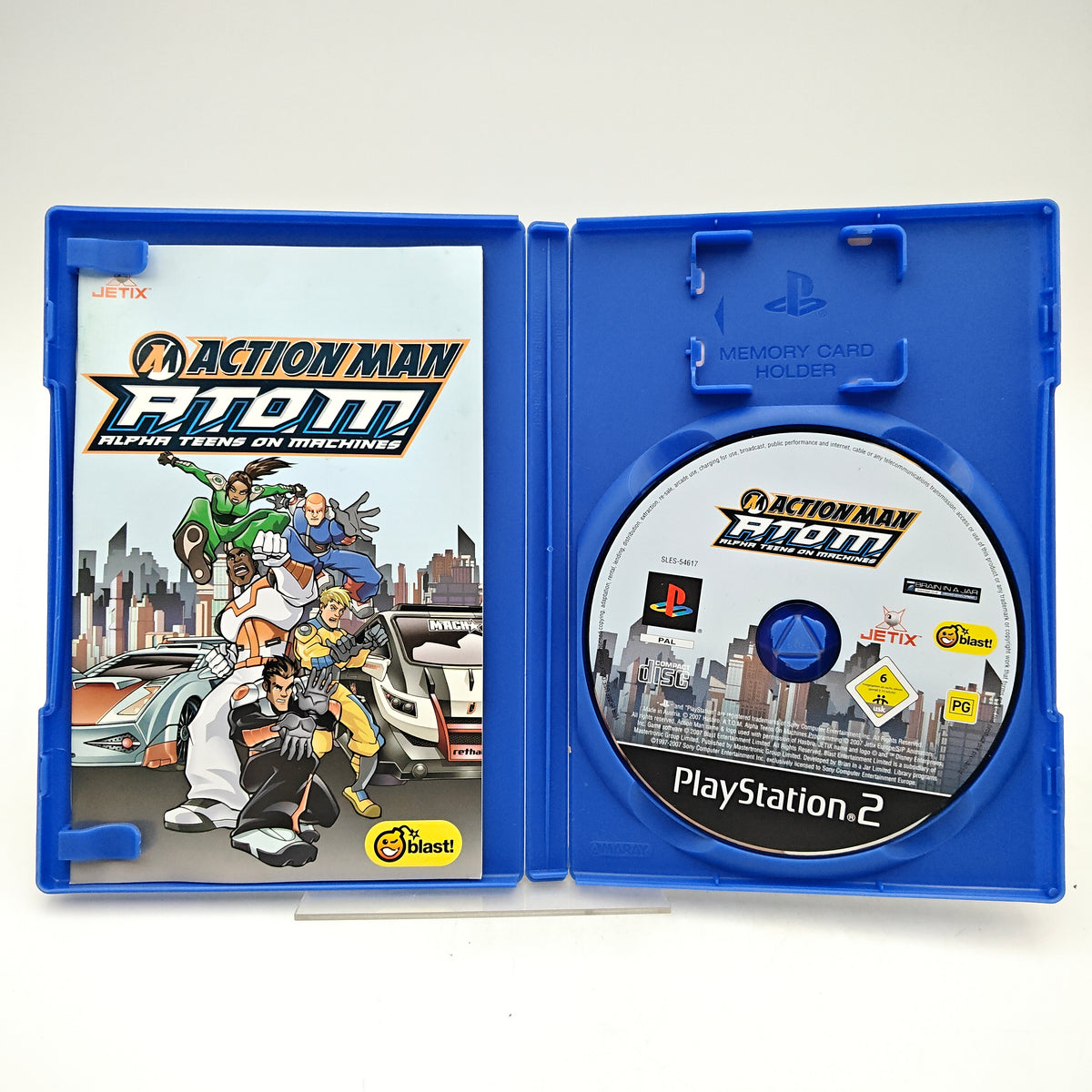 ACTION MAN A.T.O.M. ALPHA TEENS ON MACHINES - PLAYSTATION 2