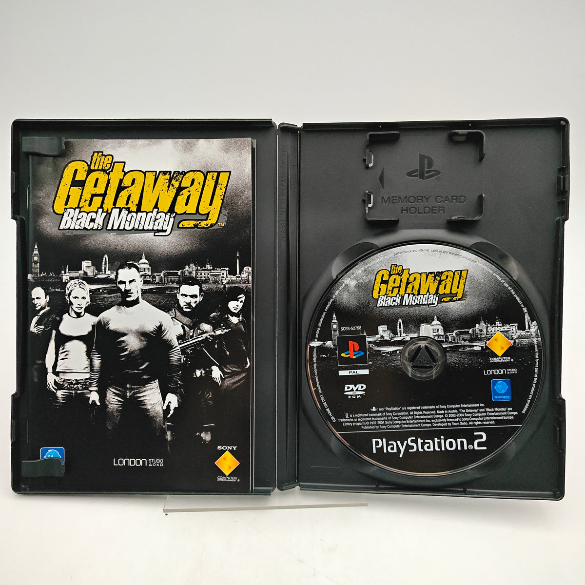 THE GETAWAY: BLACK MONDAY - PLAYSTATION 2