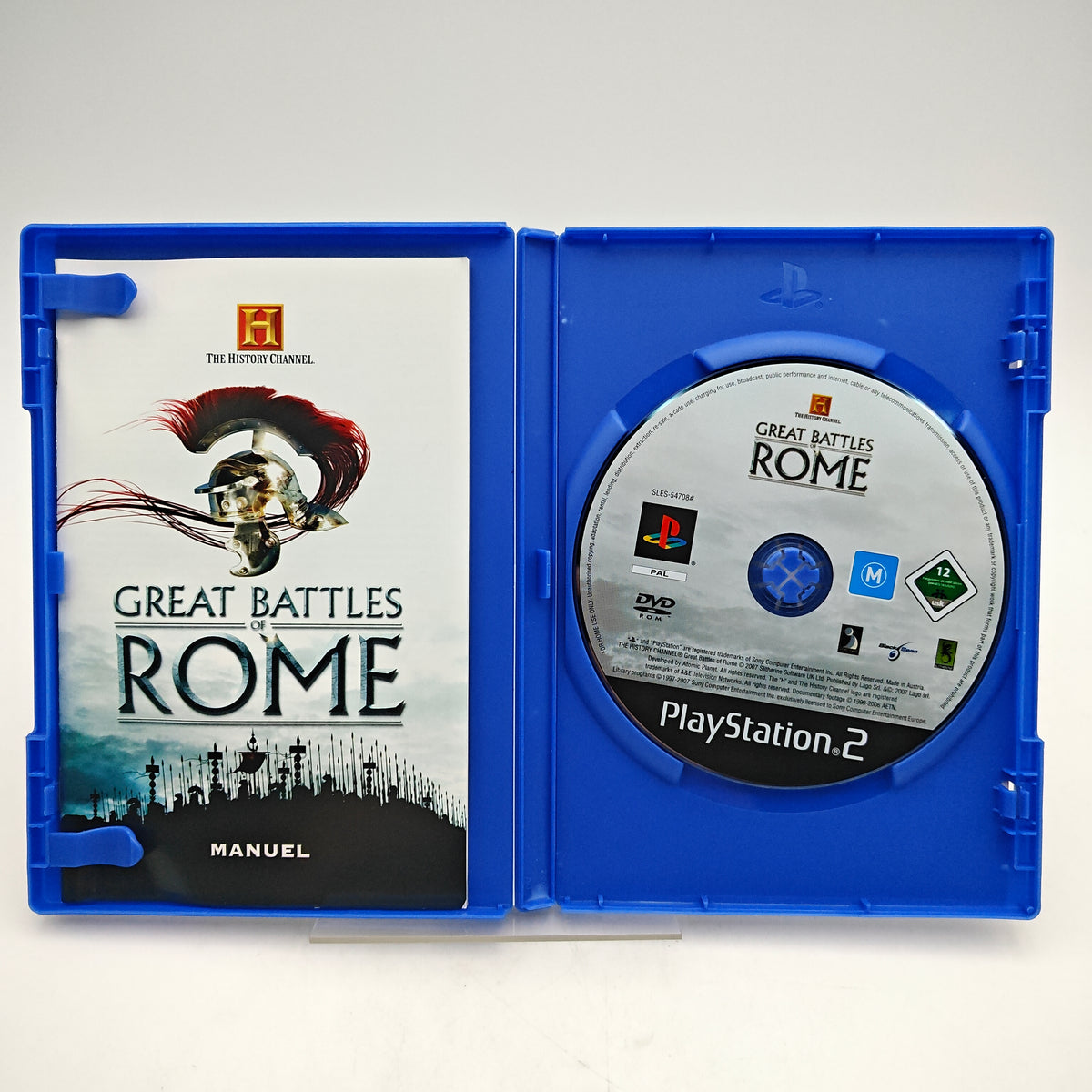 THE HISTORY CHANNEL: GREAT BATTLES OF ROME - PLAYSTATION 2