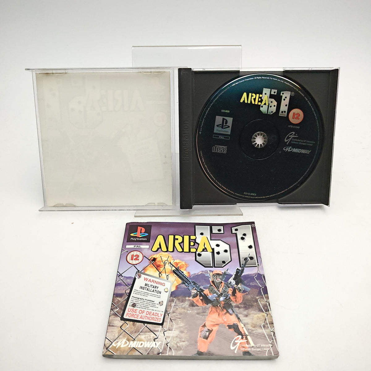 AREA 51 - PLAYSTATION 1