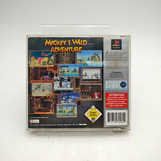 MICKEY'S WILD ADVENTURE - PLAYSTATION 1