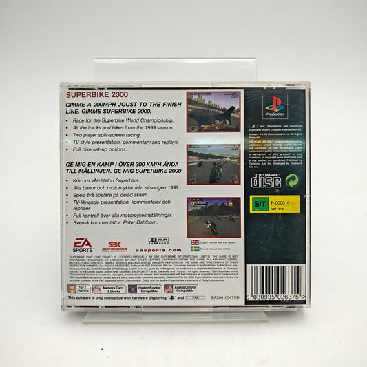 SUPERBIKE 2000 - PLAYSTATION 1