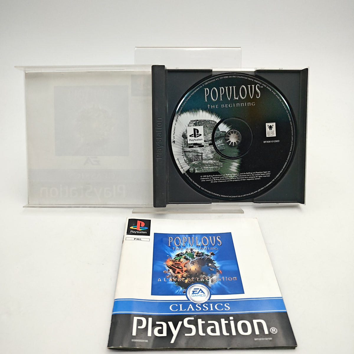 POPULOUS: THE BEGINNING - PLAYSTATION 1