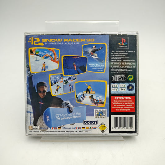 SNOW RACER 98 - PLAYSTATION 1