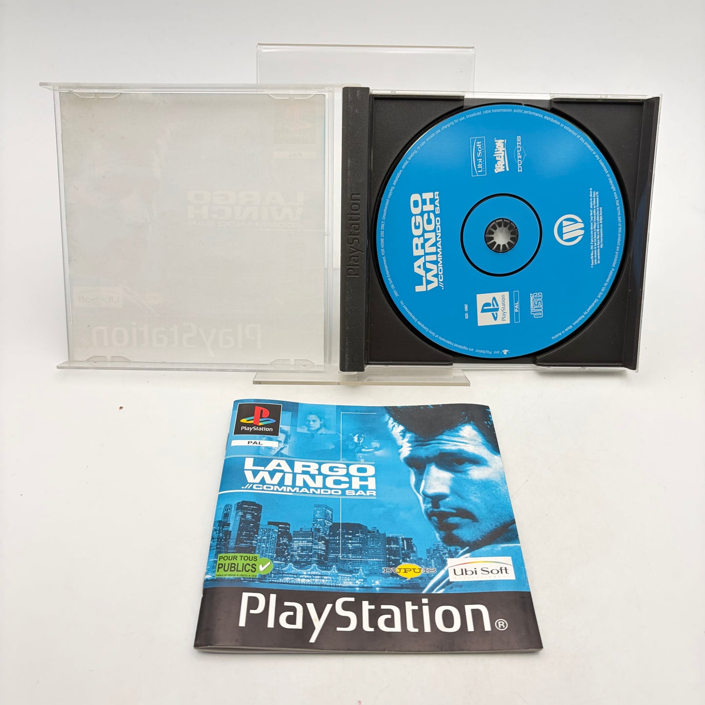 LARGO WINCH // COMMANDO SAR - PLAYSTATION 1