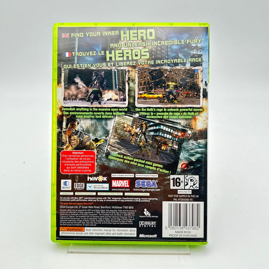 THE INCREDIBLE HULK - XBOX 360