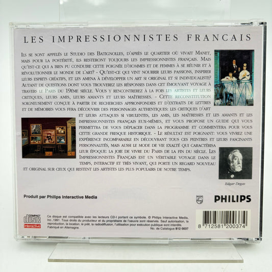 LES IMPRESSIONNISTES FRANÇAIS - PHILIPS CDI