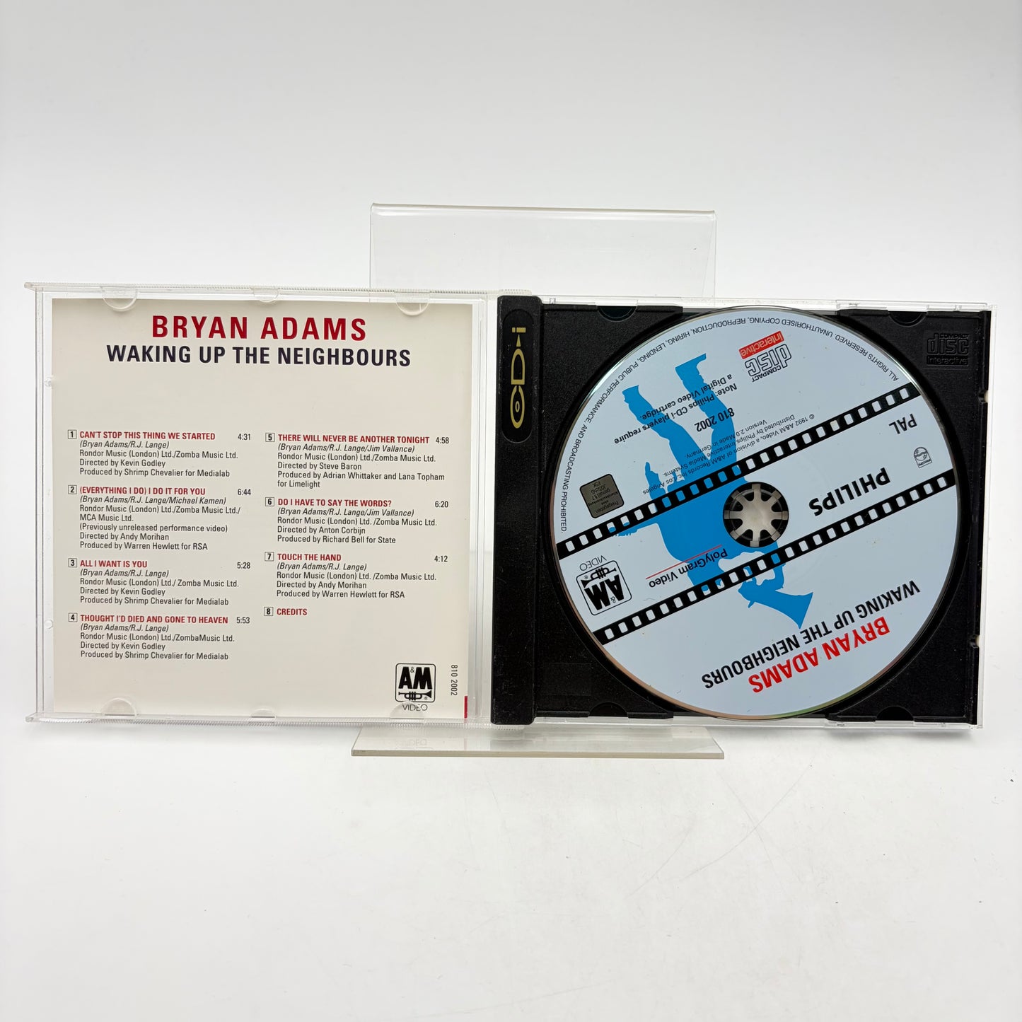 BRYAN ADAMS – WAKING UP THE NEIGHBOURS - PHILIPS CDI