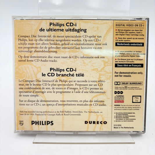 AIDA HOME CINEMA SOUND DEMONSTRATION DISC - PHILIPS CDI