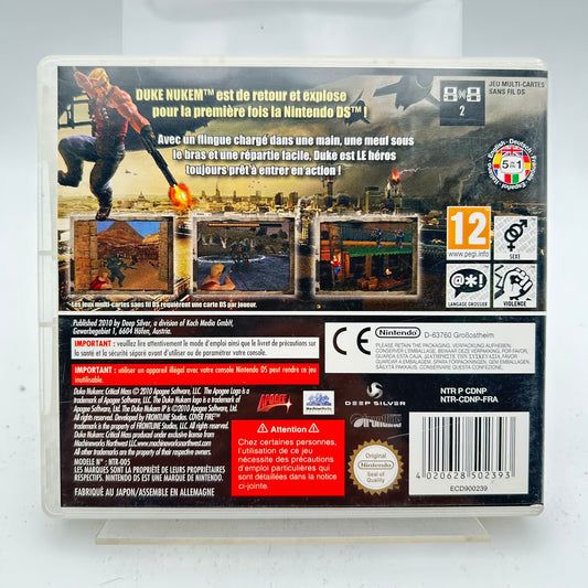 DUKE NUKEM CRITICAL MASS - DS