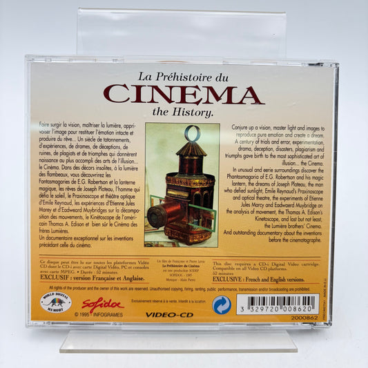 LA PREHISTOIRE DU CINEMA - PHILIPS CDI