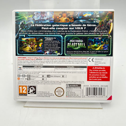 METROID PRIME FEDERATION FORCE - 3DS