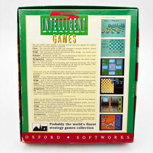 5 INTELLIGENT STRATEGY GAMES - AMIGA