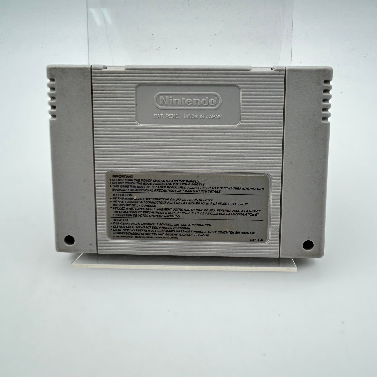 THE GREAT CIRCUS MYSTERY - SUPER NINTENDO