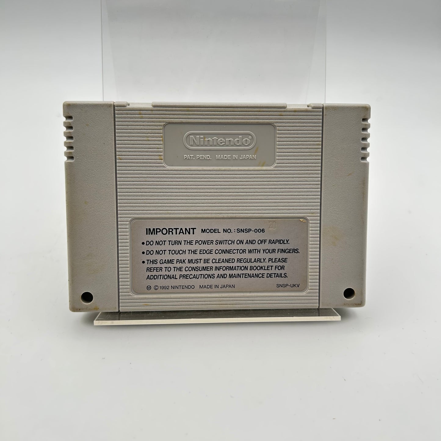CRASH DUMMIES - SUPER NINTENDO
