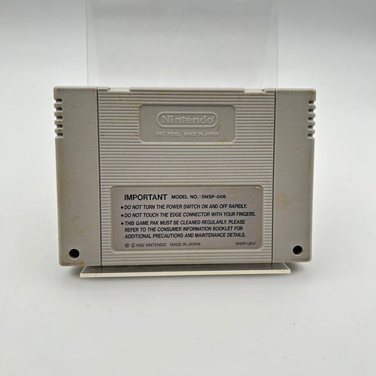 CRASH DUMMIES - SUPER NINTENDO