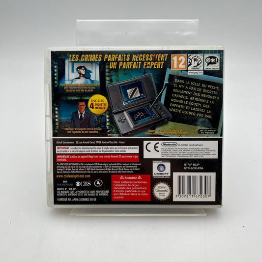 LES EXPERTS AFFAIRES NON CLASSEES - NINTENDO DS