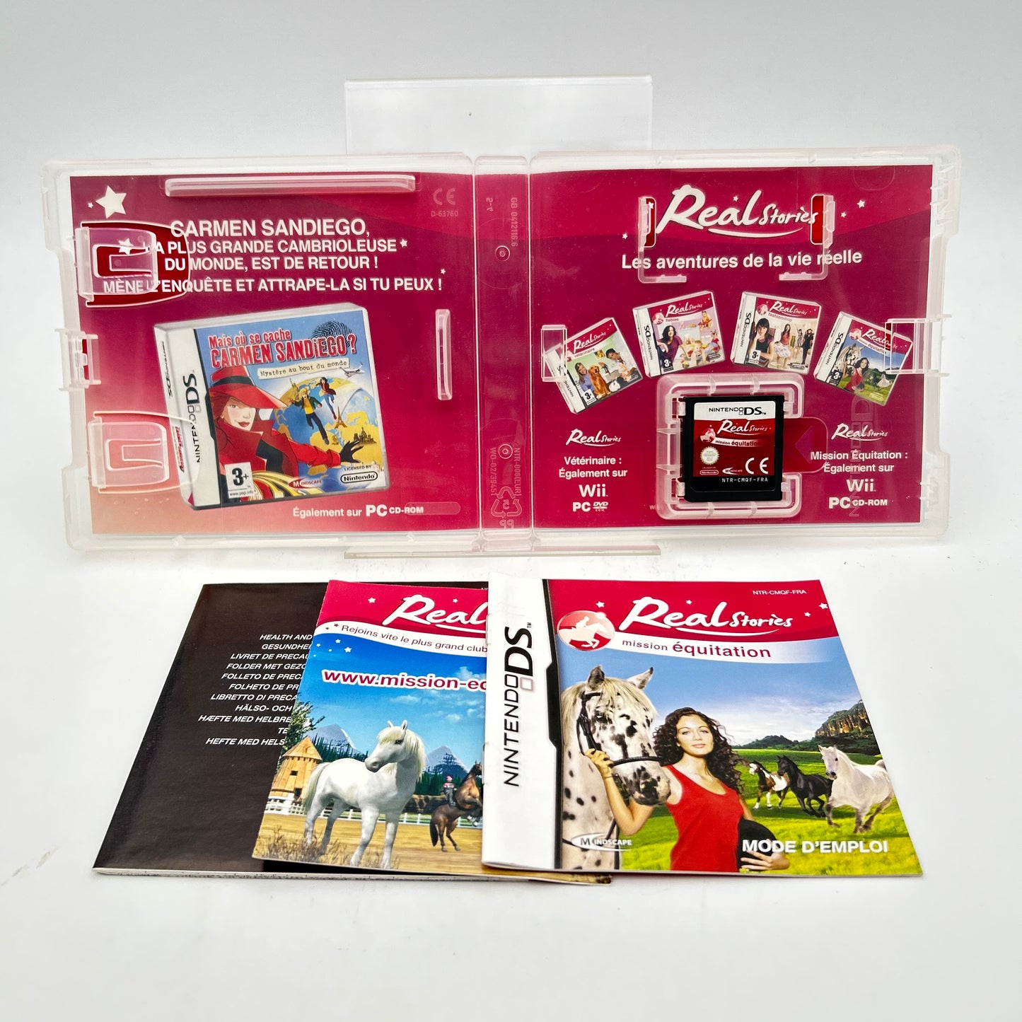 REAL STORIES MISSION EQUITATION - NINTENDO DS
