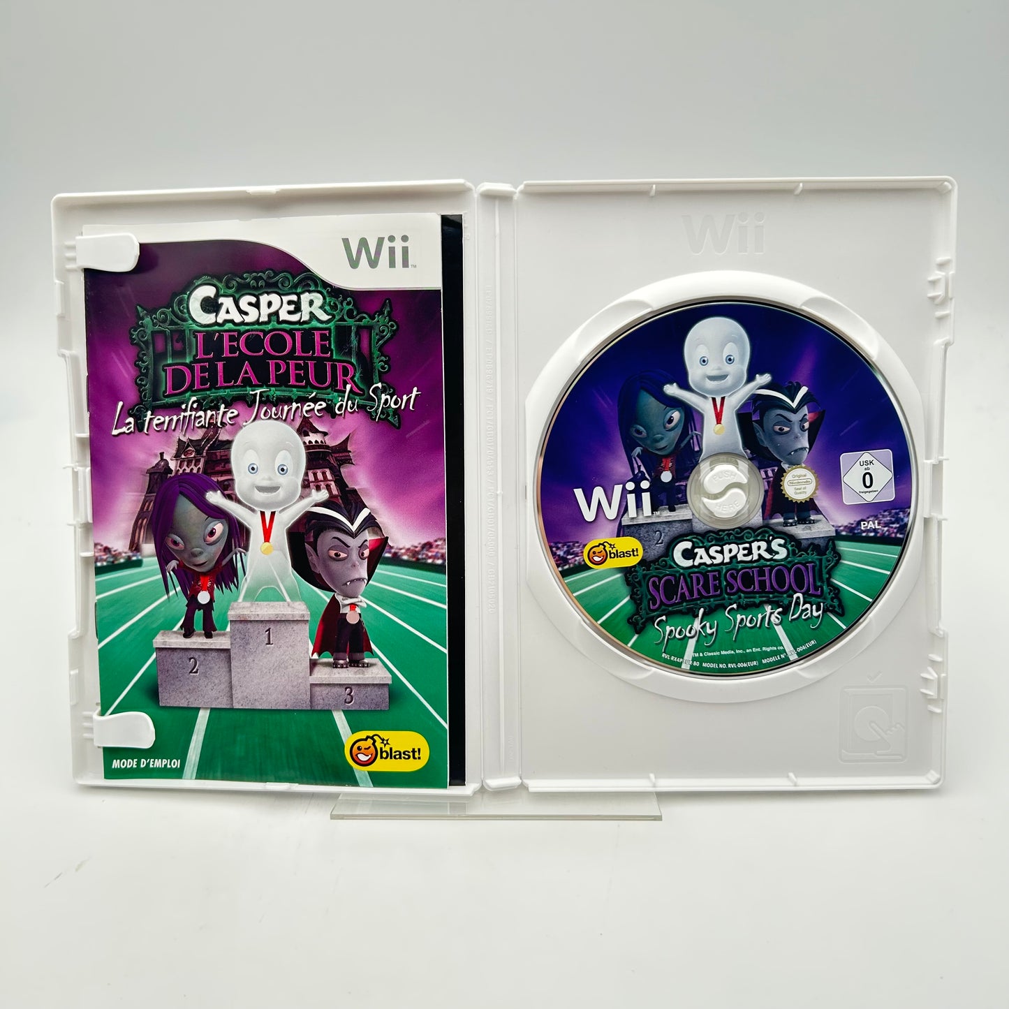 CASPER L ECOLE DE LA PEUR LA TERRIFIANTE JOURNEE DU SPORT - WII