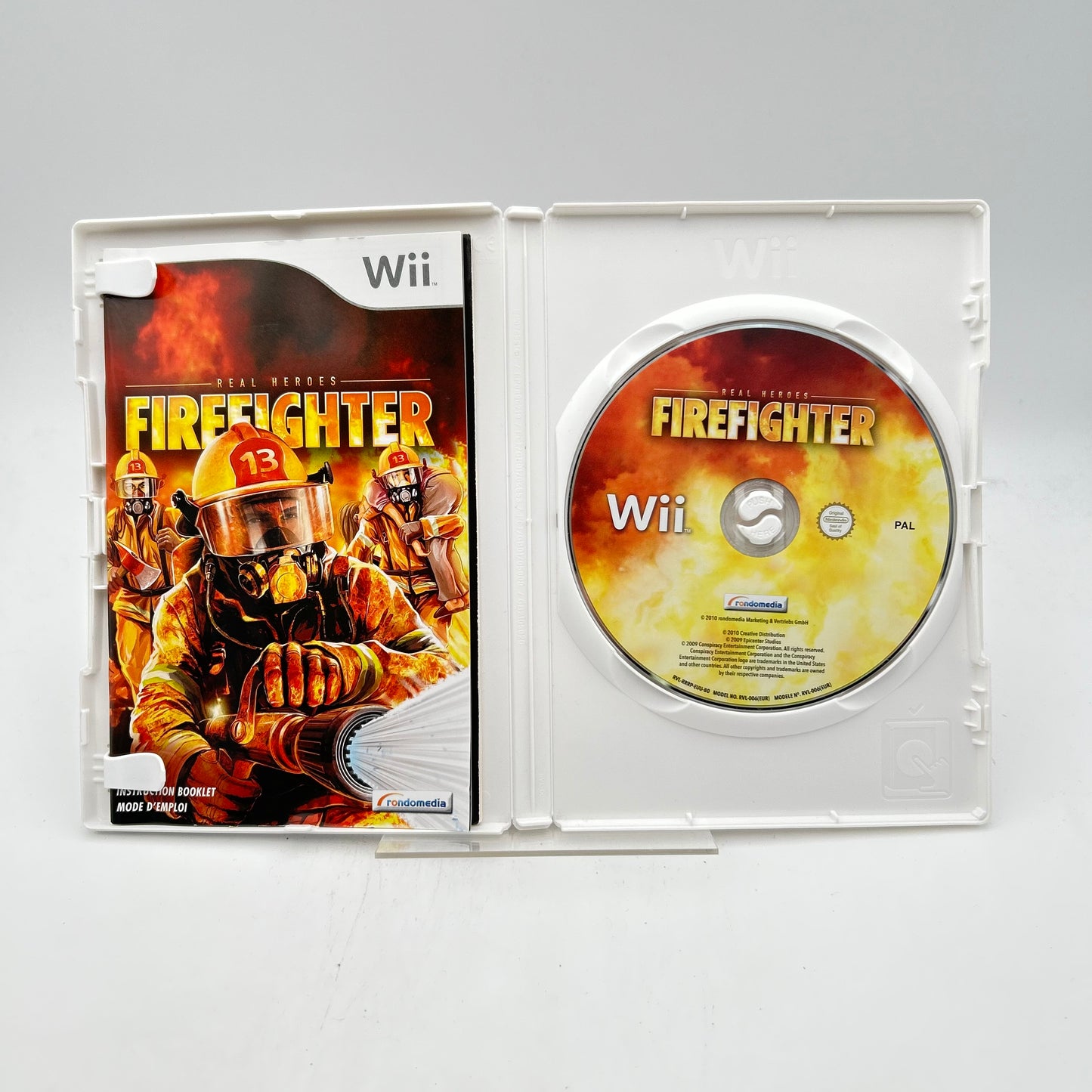 EMERGENCY HEROES FIREFIGHTER - WII