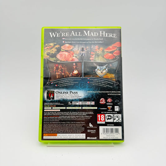 ALICE MADNESS RETURNS - XBOX 360
