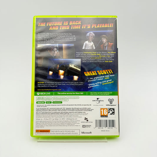 BACK TO THE FUTURE THE GAME - XBOX 360