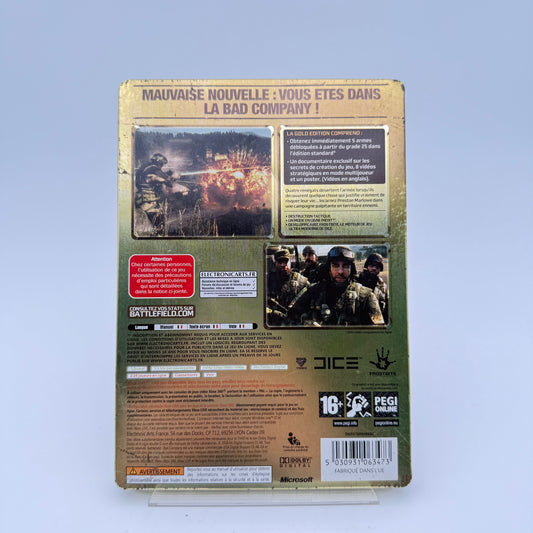 BATTLEFIELD BAD COMPANY GOLD EDITION - XBOX 360
