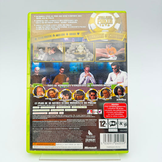 WORLD SERIES OF POKER TOURNAMENT OF CHAMPIONS - XBOX 360