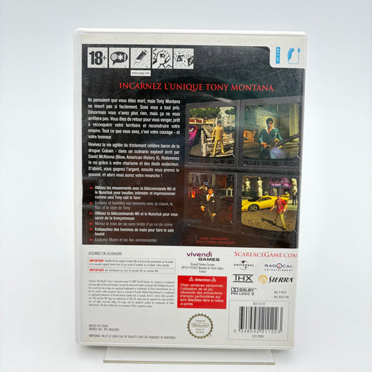 SCARFACE THE WORLD IS YOURS - WII