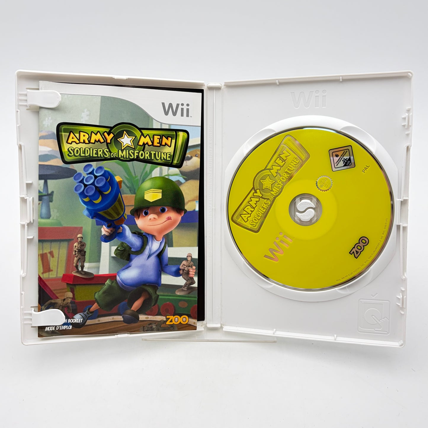 ARMY MEN SOLDIERS OF MISFORTUNE - WII