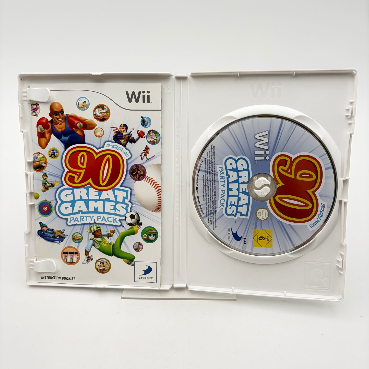 90 GREAT GAMES PARTY PACK - WII