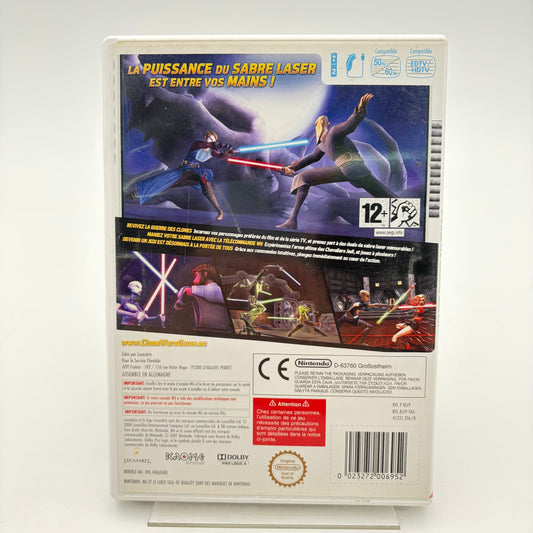 STAR WARS CLONE WARS DUELS AU SABRE LASER - WII