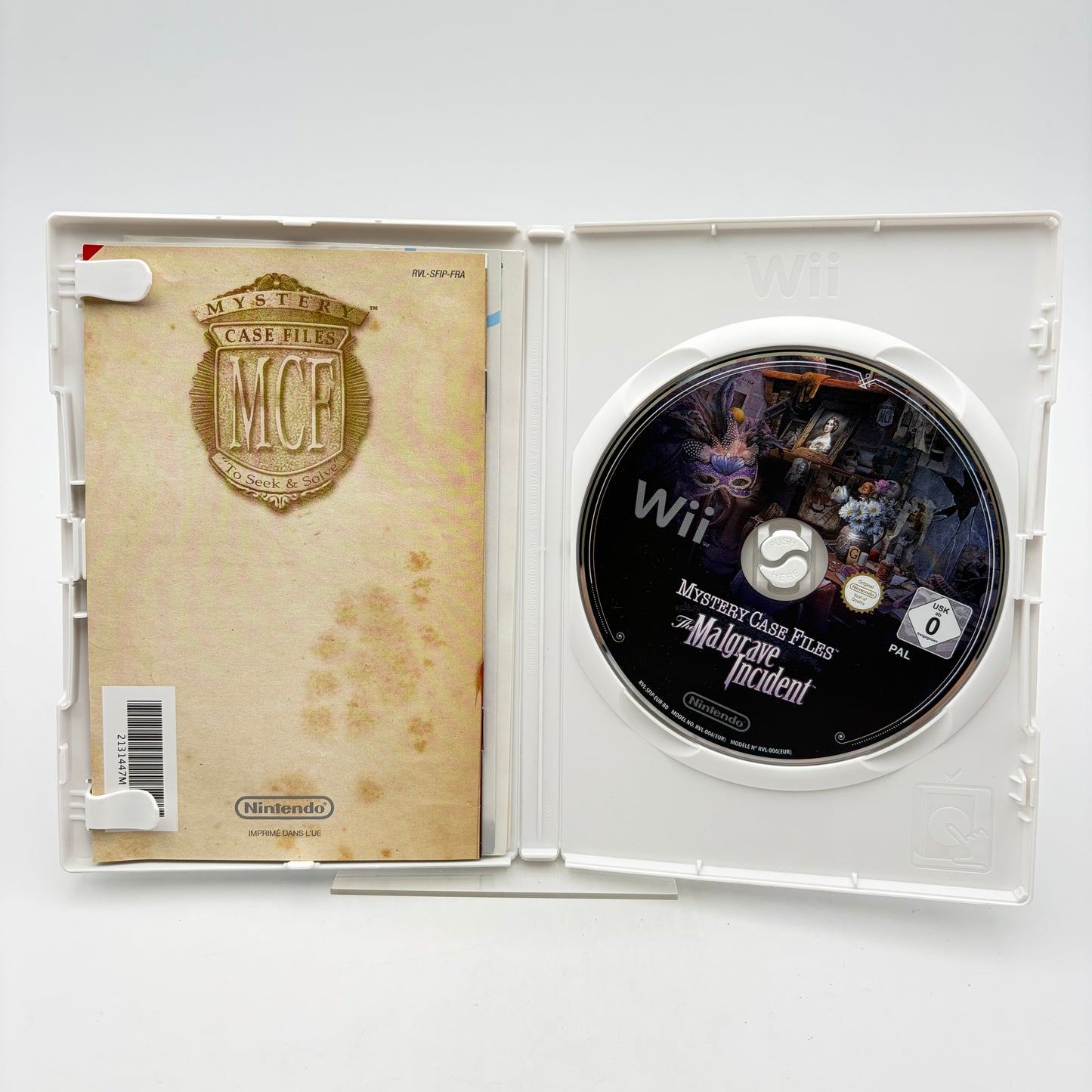 MYSTERY CASE FILES L'AFFAIRE MALGRAVE - WII