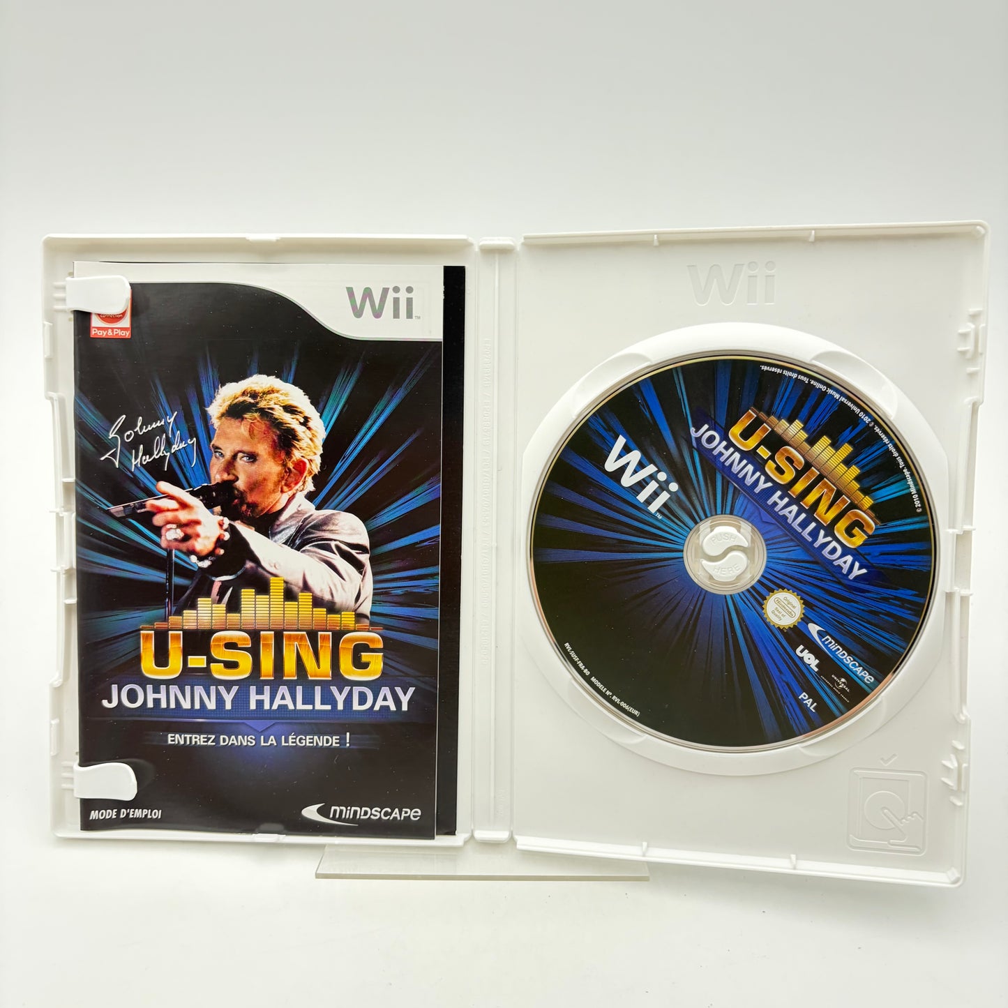 U-SING JOHNNY HALLYDAY - WII