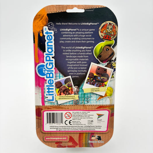 LITTLEBIGPLANET SACKBOY PEACE SIGN FIGURINE