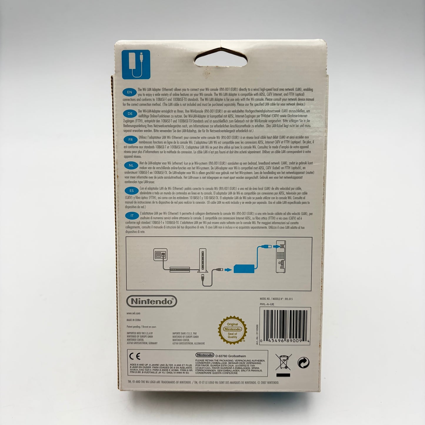 WII LAN ADAPTER - WII