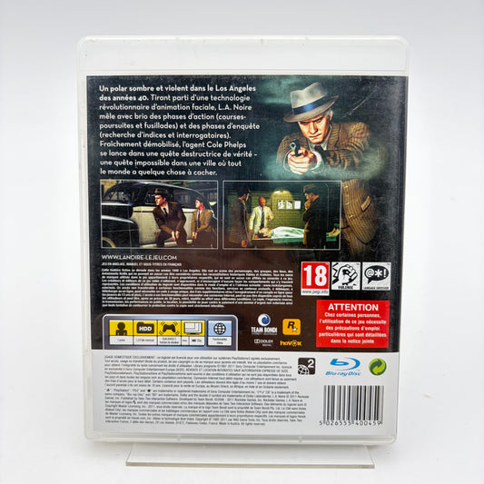L.A. NOIRE - PLAYSTATION 3
