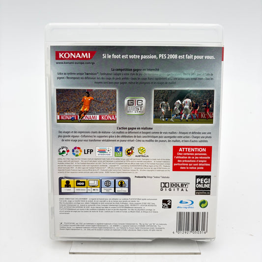 PES 2008 - PLAYSTATION 3