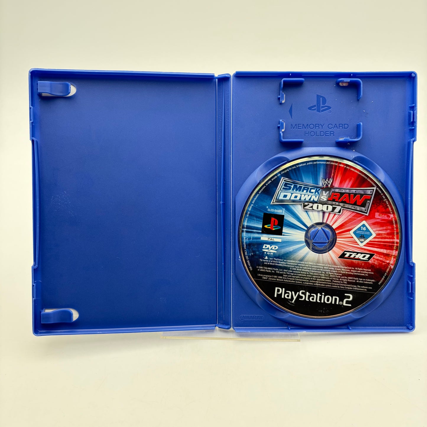 WWE SMACKDOWN VS RAW 2007 - PLAYSTATION 2