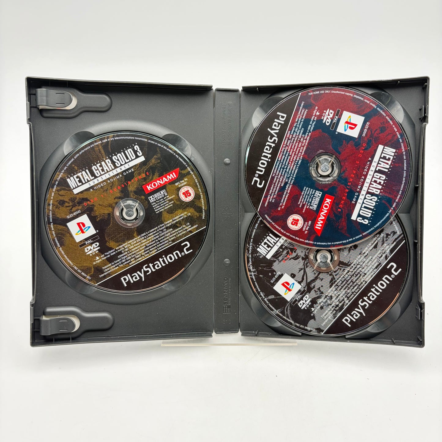 METAL GEAR SOLID 3 SUBSISTENCE - PLAYSTATION 2