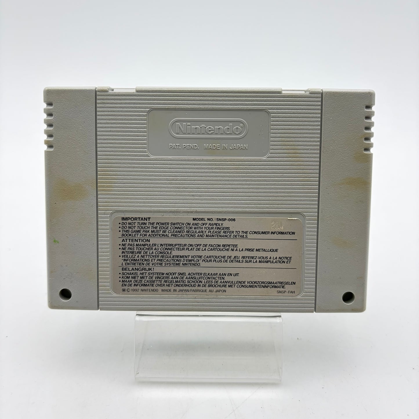 THE MAGICAL QUEST STARRING MICKEY MOUSE - SUPER NINTENDO
