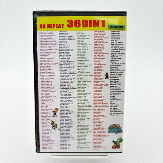369 IN 1 (BOOTLEG) - GAMEBOY ADVANCE